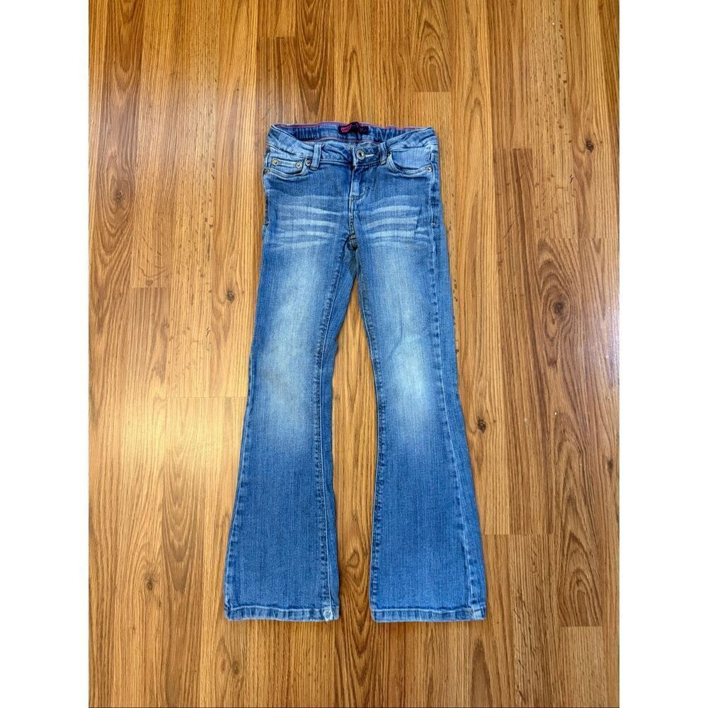 Levi's Kids Slim Fit Skinny Flare Cotton Denim Jeans Blue Size 7